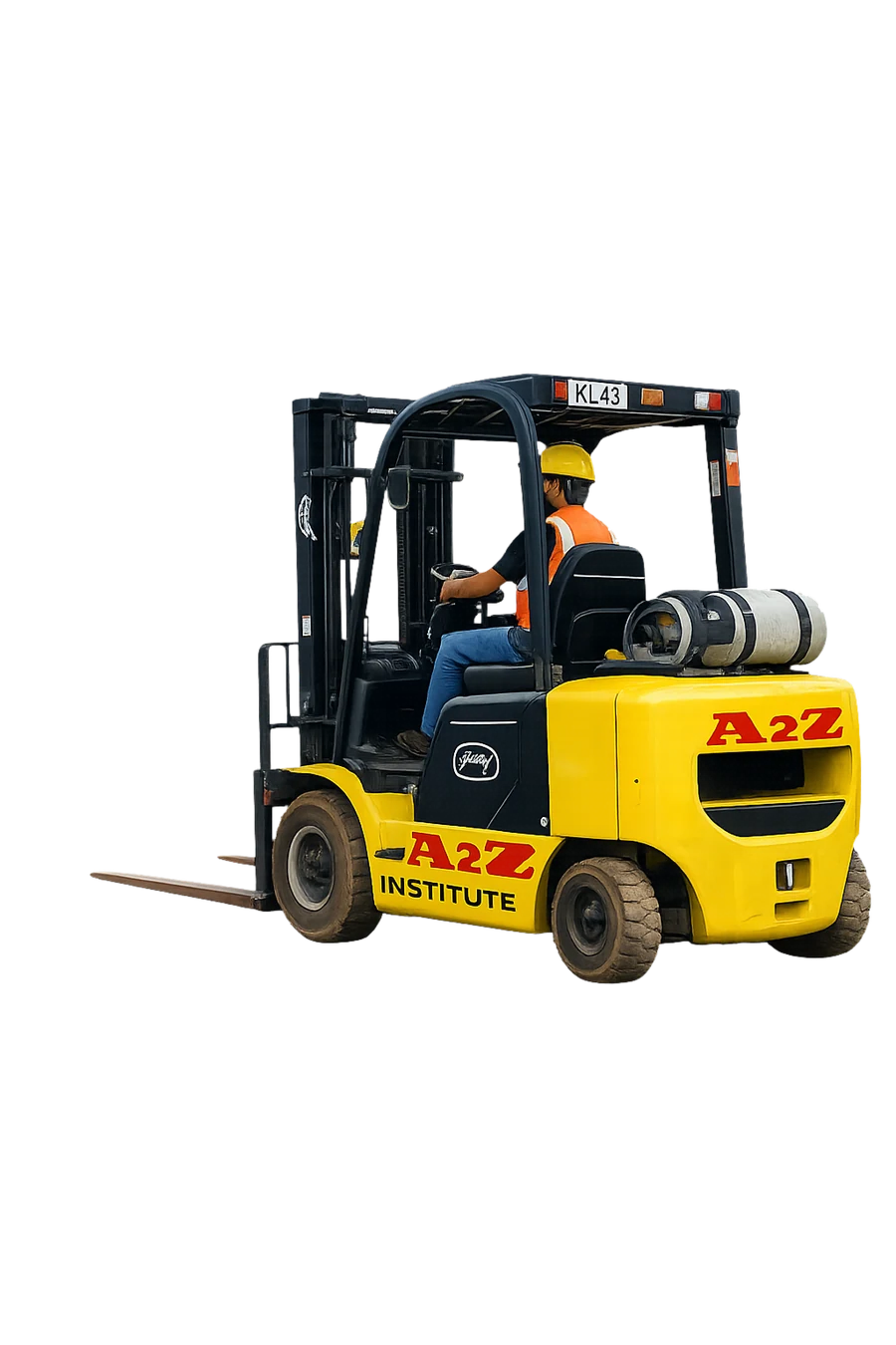 Forklifts training at A2Z