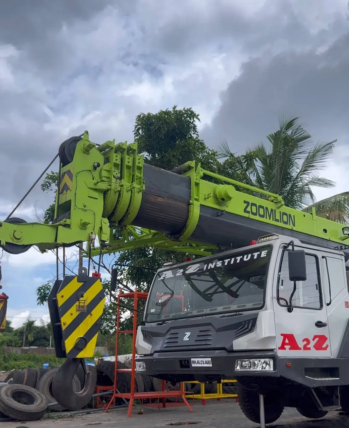 A2Z Zoomlion mobile crane